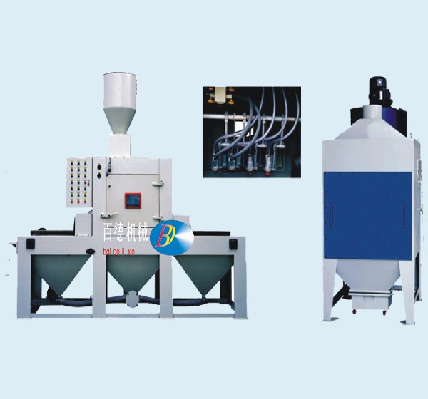 1211-8A三角皮帶通過(guò)式自動(dòng)噴砂機(jī)